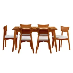 Extendable Rectangular Dining Table (54
