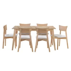 Extendable Rectangular Dining Table (54