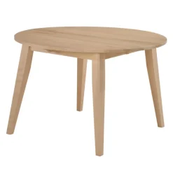 Extendable Round Dining Table (48