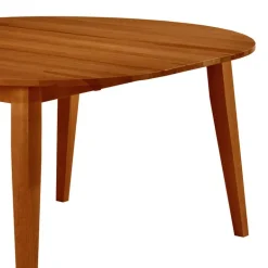 Extendable Round Dining Table (48
