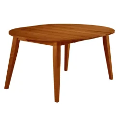 Extendable Round Dining Table (48
