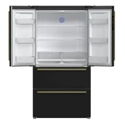 FORNO 19,2 Cu Ft 36 In Refrigerator Black Bottom Freezer, French door - FFRBI1820-36