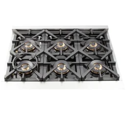 FORNO 36'' Dual Fuel Range Stainless 36