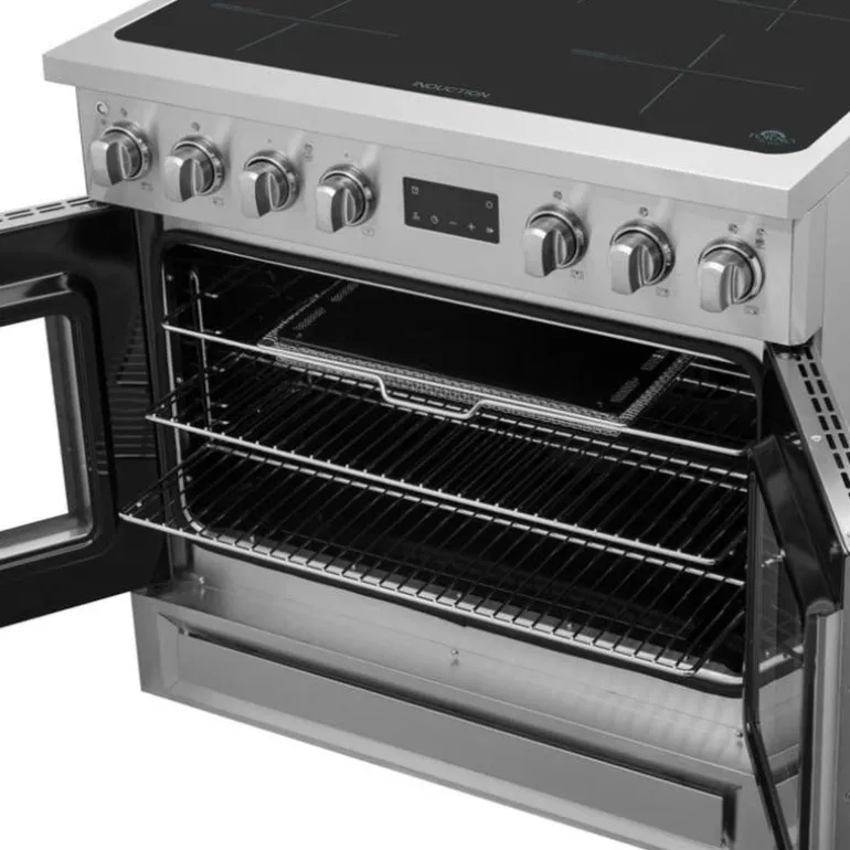 FORNO 36" Range Stainless 36" Electric Induction - FFSIN0950-36