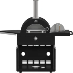 Forno All'Aperto Outdoor Kitchen with BBQ, Pizza Oven, Sink and Bar – 87,600 BTU