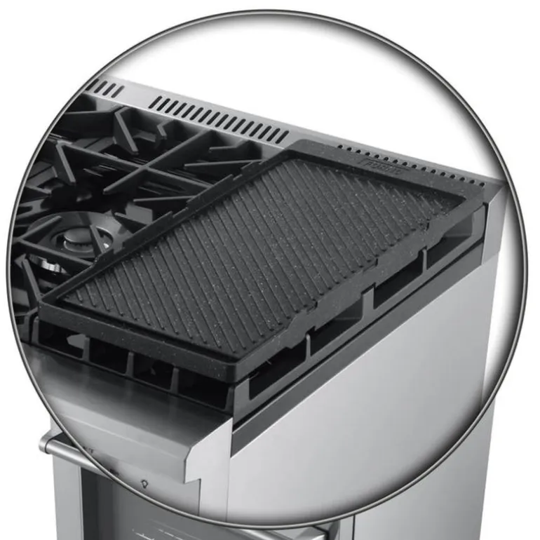 FORNO Dual Fuel Range Stainless 30" Electric Gas - FFSGS6196-30