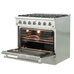 FORNO Gas Range Stainless 36