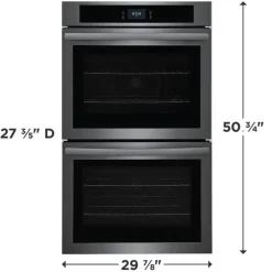 FRIGIDAIRE Double Built-in Wall Oven Black Stainless  30