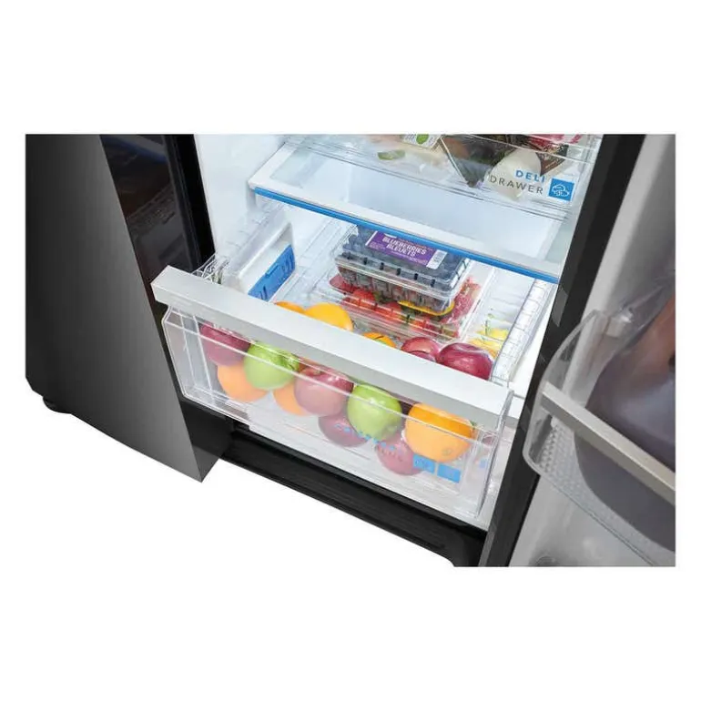 FRIGIDAIRE GALLERY 36 in 22,2 cu ft refrigerator Black Stainless Side by side - GRSC2352AD