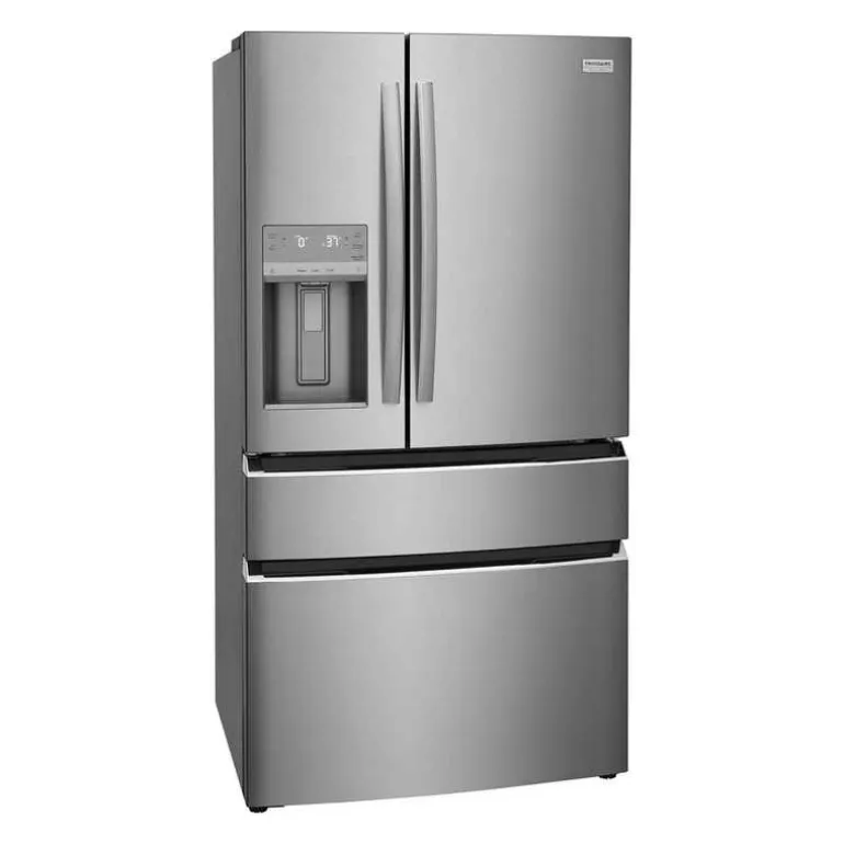 FRIGIDAIRE GALLERY 36 In 26,3 Cu Ft Refrigerator Stainless Bottom Freezer, French door - GRMS2773AF