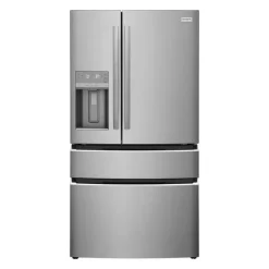 FRIGIDAIRE GALLERY 36 In 26,3 Cu Ft Refrigerator Stainless Bottom Freezer, French door - GRMS2773AF