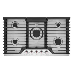 FRIGIDAIRE GALLERY Cooktop  Stainless 36" Gaz   Stainless - GCCG3648AS