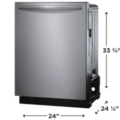 FRIGIDAIRE GALLERY Dishwasher Built-In Stainless 24" 45dB - GDSH4735AF