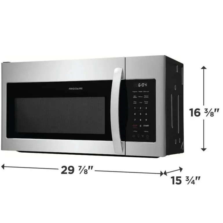 FRIGIDAIRE Microvawe/Range Hood, Stainless, 300 - FMOS1846BS