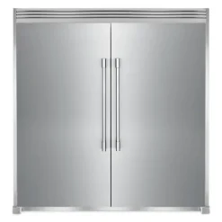 Frigidaire Professional Refrigerator & Freezer Set 37.8 cu. ft. with Trim Kit  All refrigerator, Convertible Freezer - FP19TRLV79