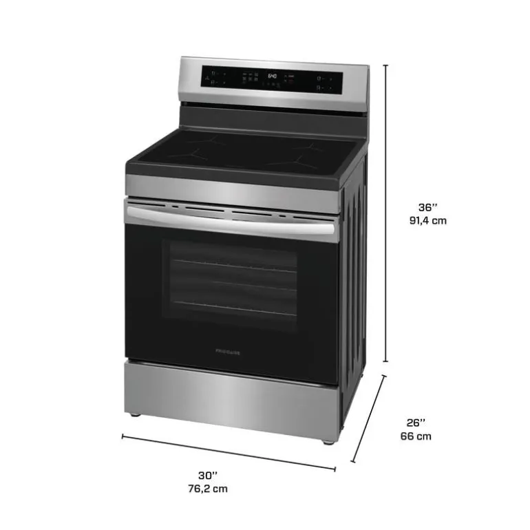 FRIGIDAIRE Range Stainless 30" Electric Induction - FCRI306CAS