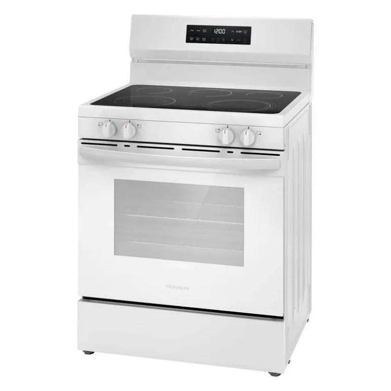 FRIGIDAIRE Range White 30" Electric Glass-Ceramic - FCRE306CAW