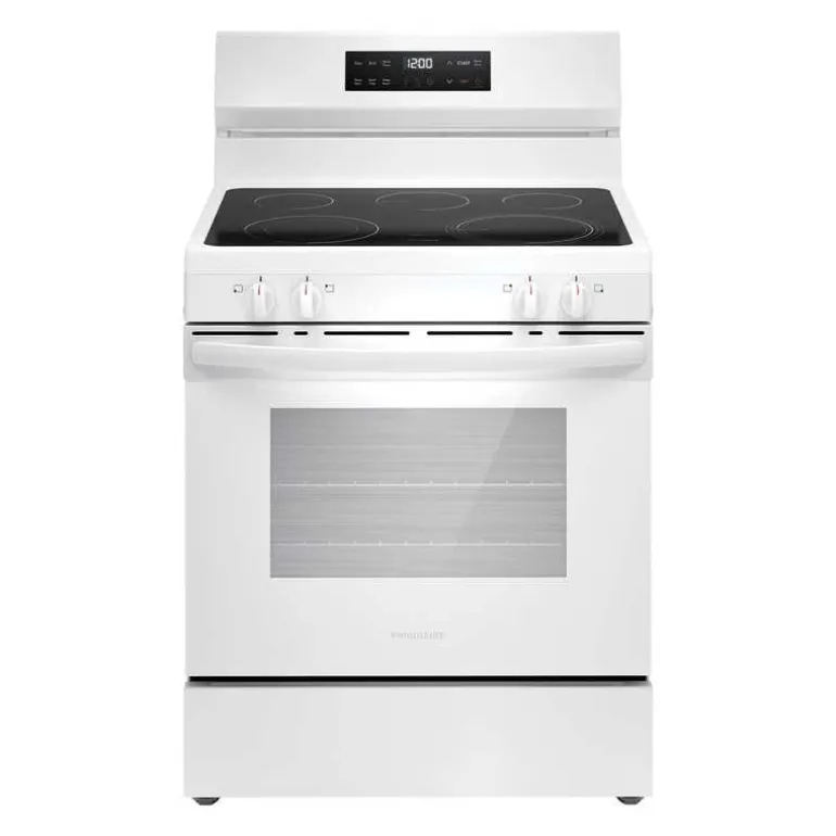 FRIGIDAIRE Range White 30" Electric Glass-Ceramic - FCRE306CAW