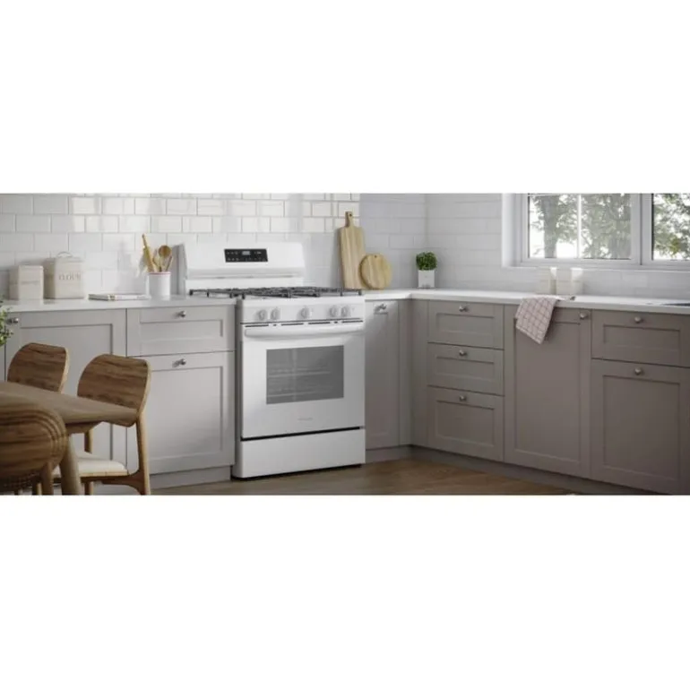 FRIGIDAIRE Range White 30" Electric Gas - FCRG3062AW