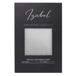 Full Bamboo Bed Sheet Set - Cement Grey