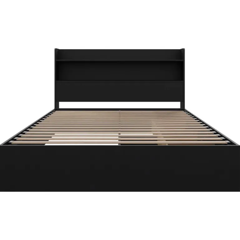 Full Bed with 3-Drawer Storage and Headboard (54") - Nexera