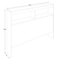 Full Bed with 6-Drawer Storage and Headboard (54