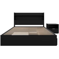 Full Bedroom Set with Storage (54
