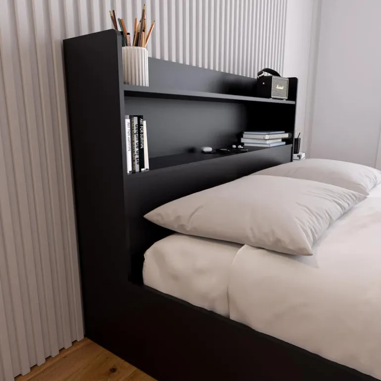 Full Bookcase Headboard - Nexera