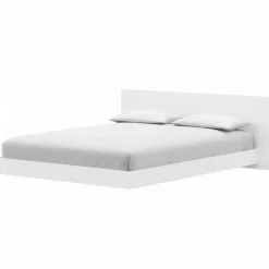 Full Platform Bed with Headboard (54
