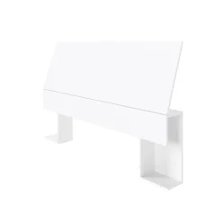 Full Size Panel Headboard, White - Nexera