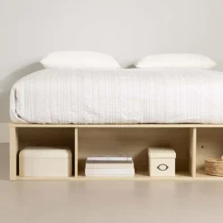 Full Storage Bed with Baskets (54