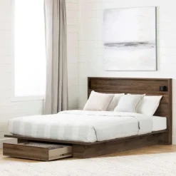 Full/Queen Bed with Headboard (54