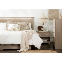 Full/Queen Platform Bed (54/60'') - South Shore