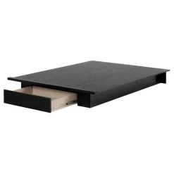 Full/Queen Platform Bed with 1-Drawer Storage (54