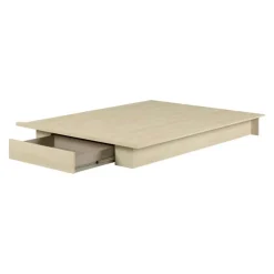Full/Queen Platform Bed with 1-Drawer Storage (54