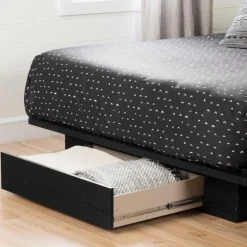 Full/Queen Platform Bed with 1-Drawer Storage (54