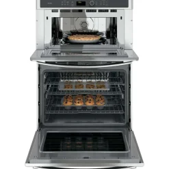GE 30'' Built-In Microwave-Oven Combination Stainless Steel  29.75"  Electric - PT7800SHSS