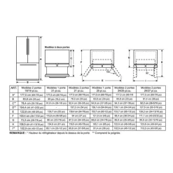 GE 18.6 Cu Ft 33 In Refrigerator Slate Bottom Freezer - GWE19JMLES
