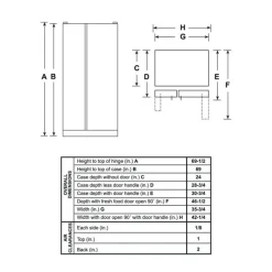 GE 21.8 Cu Ft 36 In Refrigerator Stainless Steel Side by side - GZS22IYNFS