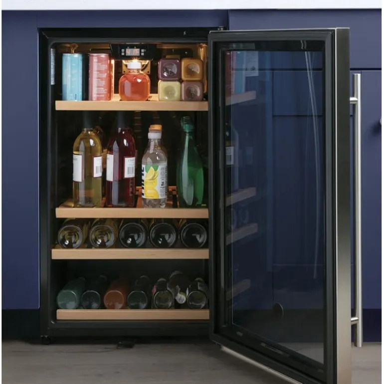 GE 4.1 Cu Ft Beverage Centre Stainless Steel 19" - GVS04BQNSS
