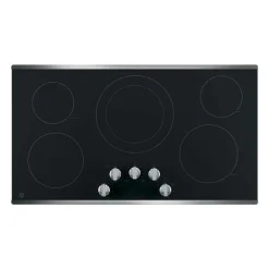 GE Cooktop Glass-Ceramic black 36" Electric   black - JP3036SLSS