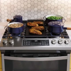GE Double Oven Range Stainless Steel 30