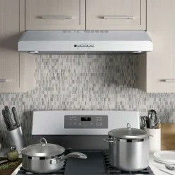 GE Hood Standard Stainless Steel 30