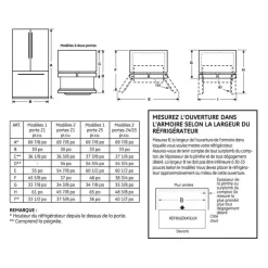 GE Profile 20.8 Cu Ft 30 In Refrigerator Slate Bottom Freezer, French door - PNE21NMLKES