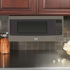 GE Profile 1.1 Cu Ft Microwave Slate 24