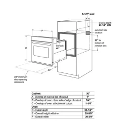 GE Profile 30 In Built-In Wall Oven Stainless Steel  30