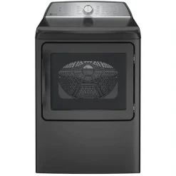 GE Profile Dryer  Black Stainless 27