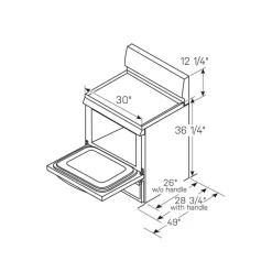 GE Profile Range Stainless Steel 30