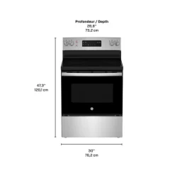 GE Range Stainless Steel 30