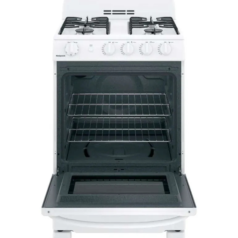 GE Range White 24" Gaz Gas - JCGAS300DMWW